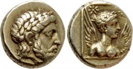 LESBOS. Mytilene. EL Hekte (Circa 377-326 BC)