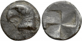 AEOLIS. Kyme. Hemiobol (Circa 480-450 BC)