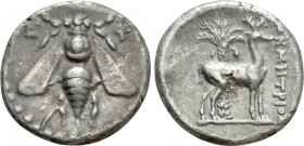 IONIA. Ephesos. Drachm (Circa 202-150 BC). Demetrios, magistrate