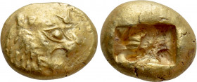 KINGS OF LYDIA. Time of Alyattes to Kroisos (Circa 620/10-550/39 BC). EL Trite or 1/3 Stater. Sardes