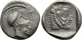 LYCIA. Telmessos. Diobol (Circa 390 BC). Struck under Erbbina or Wekhssere II