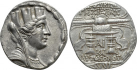 SELEUCIS & PIERIA. Seleukeia Pieria. Tetradrachm (105/4-83/2 BC). CY 11 (99/98 BC)