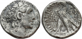 PTOLEMAIC KINGS OF EGYPT. Kleopatra VII Thea Neothera (51-30 BC). Tetradrachm. Alexandreia. Dated RY 18 (35/4 BC)