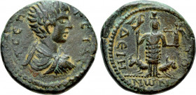 DECAPOLIS. Dium. Geta (Caesar, 198-209). Ae. Dated CY 270 (AD 207/8)