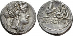 M. VOLTEIUS M.F. Denarius (78 BC). Rome