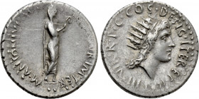 MARK ANTONY. Denarius (38 BC). Uncertain mint in Greece (Athens?)