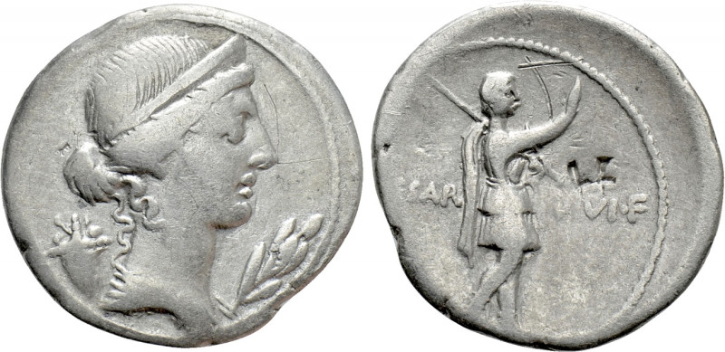 OCTAVIAN (30-29 BC). Denarius. Uncertain Italian mint, possibly Rome. 

Obv: D...