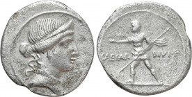 AUGUSTUS (27 BC-14 AD). Denarius. Uncertain mint in Italy, possibly Brundisium or Rome