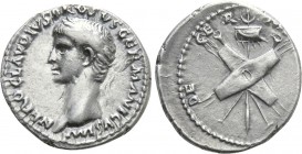 NERO CLAUDIUS DRUSUS (Died 9 BC). Denarius. Rome. Struck under Claudius (41-54)