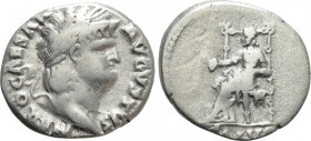 NERO (54-68). Denarius. Rome