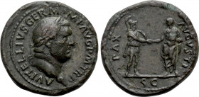 VITELLIUS (69). Dupondius. Rome
