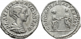 PLAUTILLA (Augusta, 202-205). Denarius