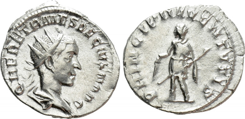 HERENNIUS ETRUSCUS (Caesar, 249-251). Antoninianus. Rome. 

Obv: Q HER ETR MES...