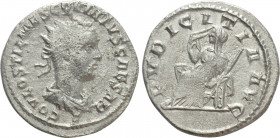 HOSTILIAN (Caesar, 250-251). Antoninianus. Antioch