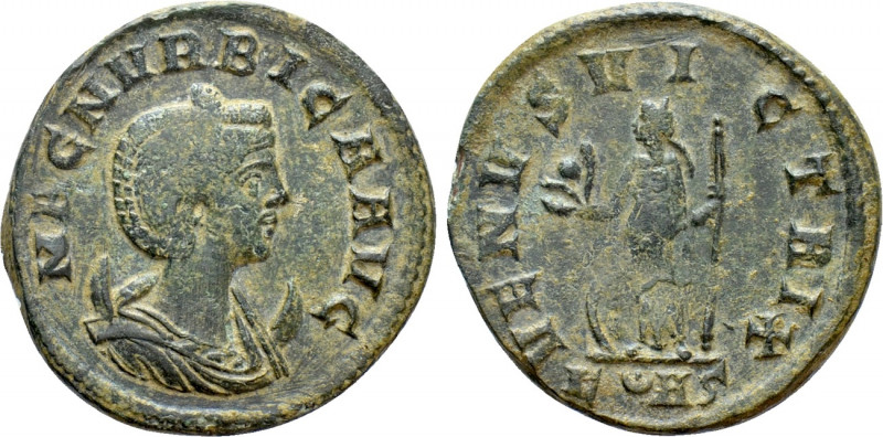 MAGNIA URBICA (Augusta, 283-285). Antoninianus. Rome.

Obv: MAGN VRBICA AVG.
...