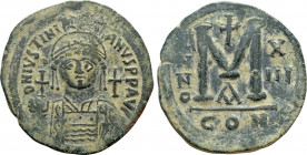 JUSTINIAN I (527-565). Follis. Constantinople. Dated RY 13 (539/40)