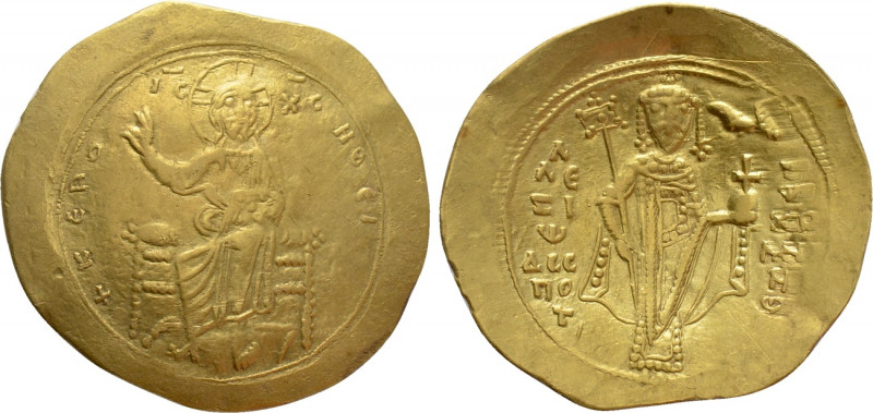 ALEXIUS I COMNENUS (1081-1118). GOLD Hyperpyron. Thessalonica. 

Obv: + KЄ ROH...