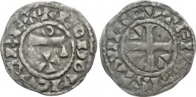 FRANCE. Louis VI (1108-1137). Denier