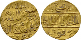 ISLAMIC. Mamluks. al-Nasir Nasir al-Din Faraj (AH 801-808 / AD 1399-1405). GOLD Bunduqi. al-Qahira (Cairo)