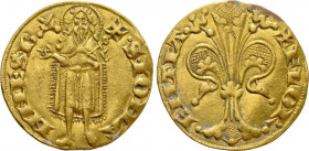 ITALY. Florence. Republic (1189-1533). GOLD Fiorino (1320 - II semester)