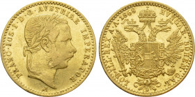 AUSTRIAN EMPIRE. Franz Joseph I (1848-1916). GOLD Ducat (1868-A). Wien (Vienna)