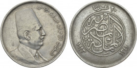 EGYPT. Ahmed Fuad I (1922-1936). 20 Piastres (AH 1341 / AD 1923)