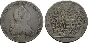GERMANY. Saxony. Friedrich August III (1763-1806). Mining Thaler (1768-EDC). Dresden