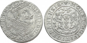 POLAND. Sigismund III Vasa (1587-1632). Ort (1624/3). Gdansk (Danzig)