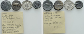 4 Greek and Roman Coins