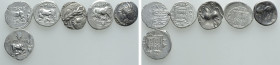 6 Celtic and Greek Coins