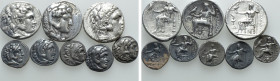 8 Coins of Alexander the Great