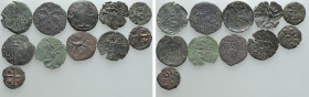 11 Medieval Coins; Bulgaria, Wallachia etc