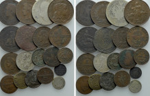 14 Coins and Jetons; France, Poland, Gremany etc