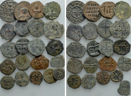 21 Coins of the Crusader Coins and the Byzantine Coins