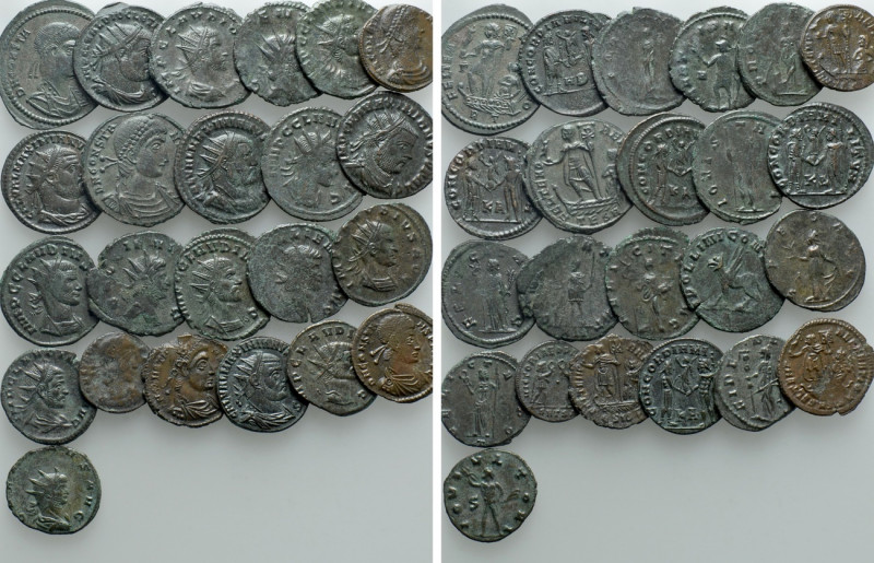 23 Roman Coins in Attractive Quality. 

Obv: .
Rev: .

. 

Condition: See...