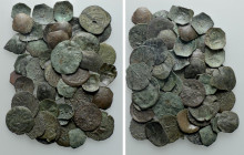 Circa 52 Medieval Coins; Bulgaria, Wallachia etc