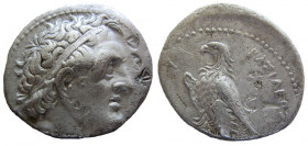 Ptolemaic Kingdom. Ptolemy I Soter, 305-282 BC. AR Tetradrachm. Alexandria mint.
25 mm.