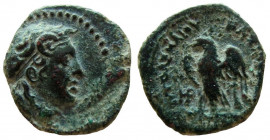 Ptolemaic Kingdom. Ptolemy I Soter, 305-282 BC. AE Hemiobol. Alexandria mint.