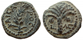 Judaea. Procurators. Coponius, 6-9 AD. AE Prutah.