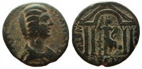 Arabia. Bostra. Julia Domna, Augusta, 193-217 AD. AE 26 mm.