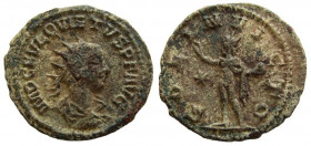 Quietus. Usurper, 260-261 AD. Antoninianus. Samosata mint.