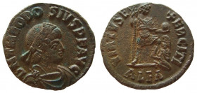 Theodosius I, 379-395 AD. AE 2. Alexandria mint.