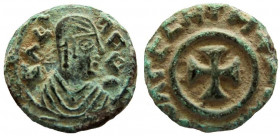 Kingdom of Axum. Anonymous. AE 13 mm.
Circa 340-425 AD.