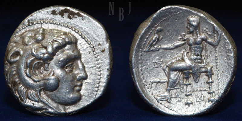 SELEUKID EMPIRE, Seleukos I Nikator. 312-281 BC. AR Tetradrachm, Ekbatana mint. ...