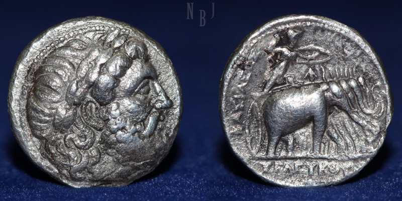 SELEUKID EMPIRE, Seleukos I Nikator. 312-281 BC. AR Tetradrachm, Seleukeia on th...