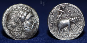 SELEUKID EMPIRE, Seleukos I Nikator. AR Tetradrachm, Seleukeia on the Tigris mint II. Struck circa 296/5-281 BC.