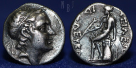 SELEUKID KINGDOM: Antiochos III the Great 222-187 BC, AR Drachm.