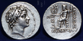 Seleukid Kingdom, Antiochus IV Epiphanes (175-164 BC) Silver Tetradrachm.