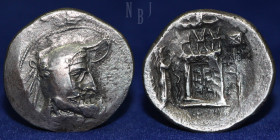 KINGS of PERSIS. Vadfradad (Autophradates) I. 3rd century BC. AR Tetradrachm.