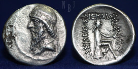 PARTHIA. Mithradates I, 164-132 BC. AR Drachm.
